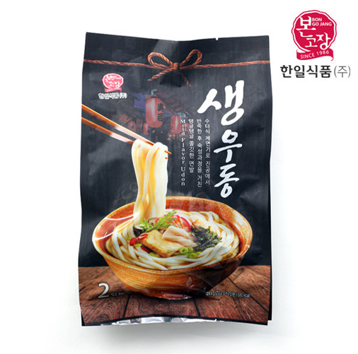 본고장 생우동(2인분) 424.4g 