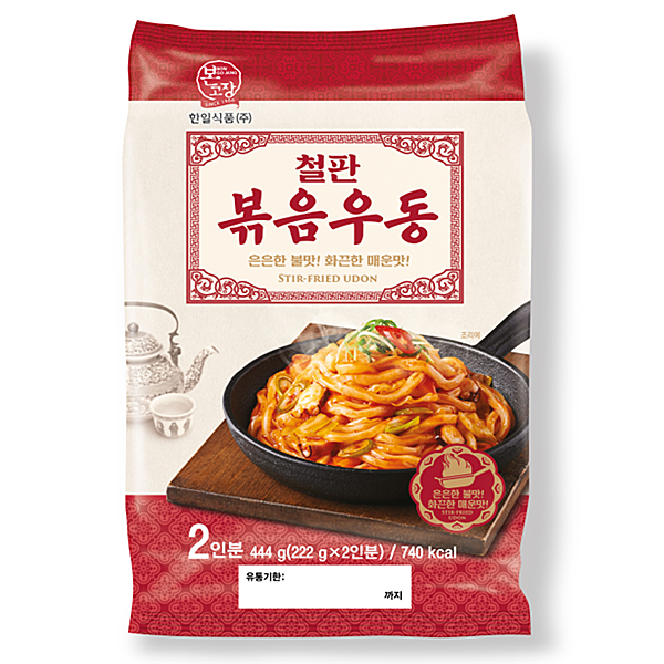 본고장 철판볶음우동(2인분) 444g
