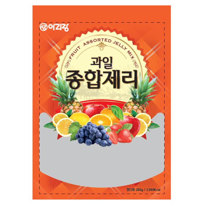아리랑 과일종합제리 280g