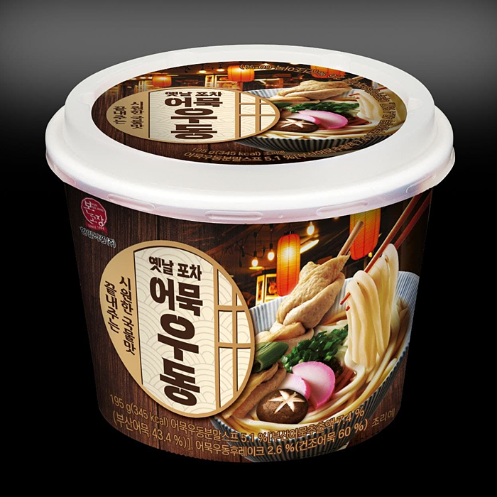 본고장 옛날 포차 어묵우동 195g