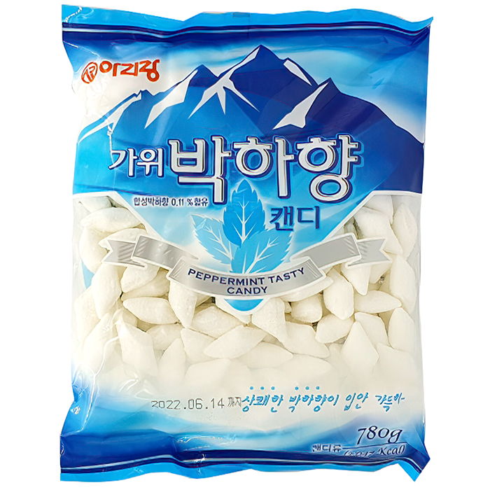 아리랑 가위박하향사탕 780g