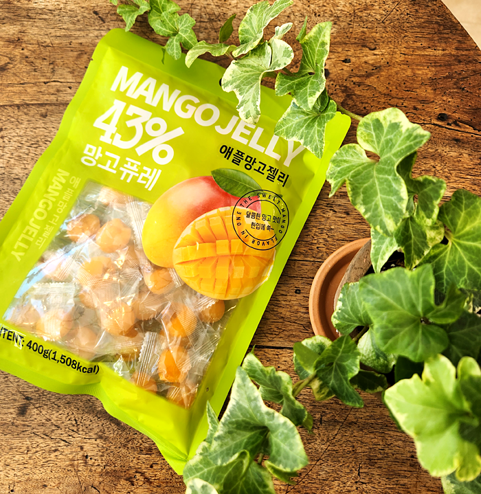 [43% 과육] 망고퓨레 애플망고 젤리 400g x 17봉