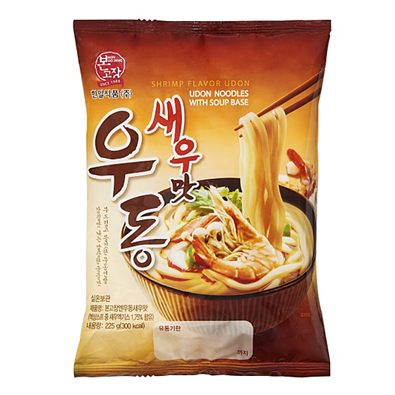 본고장 새우맛우동 225g