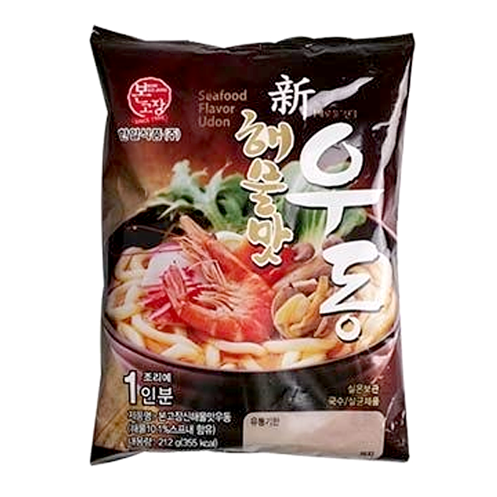 본고장 신해물맛우동 212g