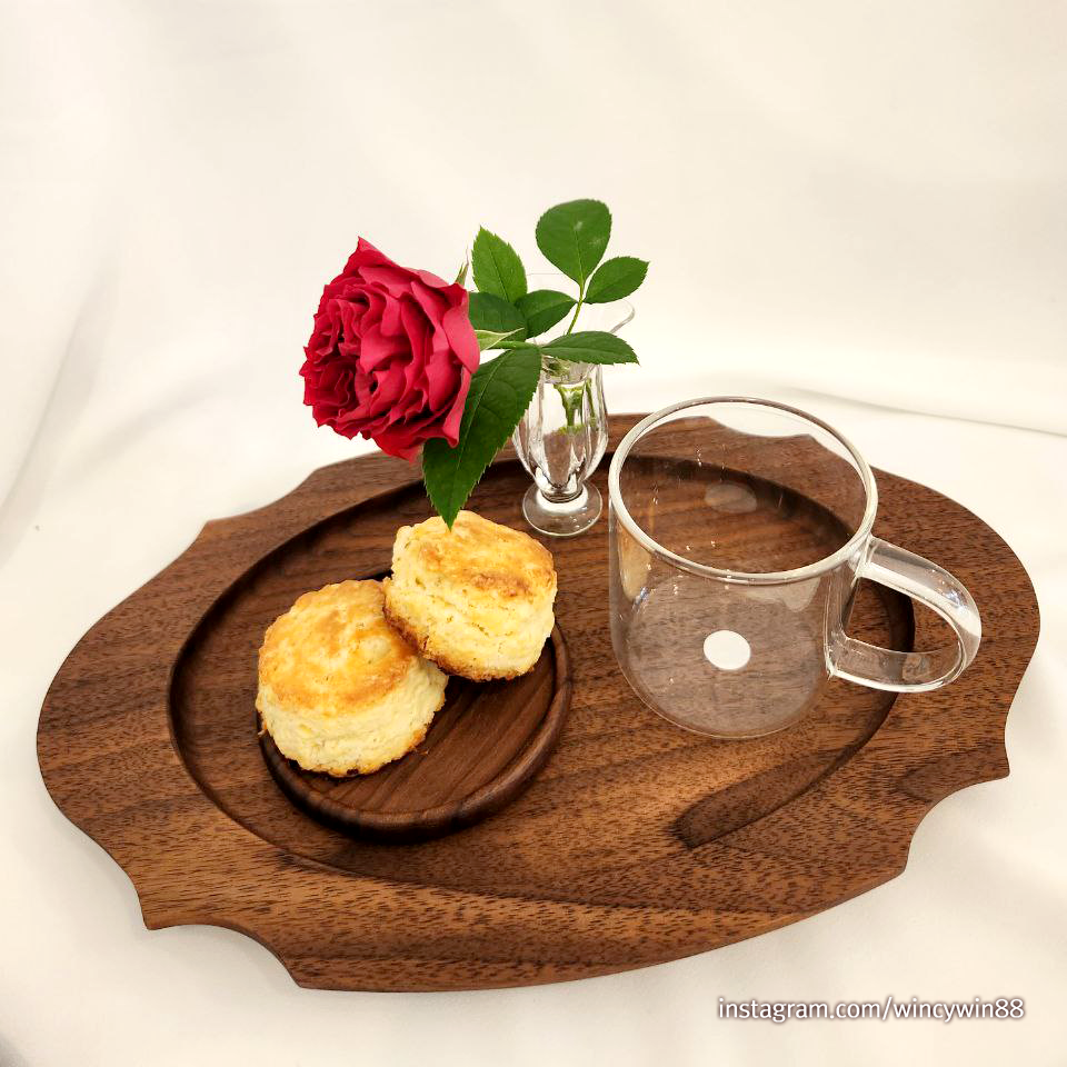 Wood Coaster Cup Set