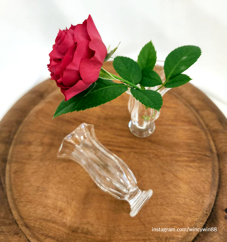 Mini Glass Flower Vase 25cc